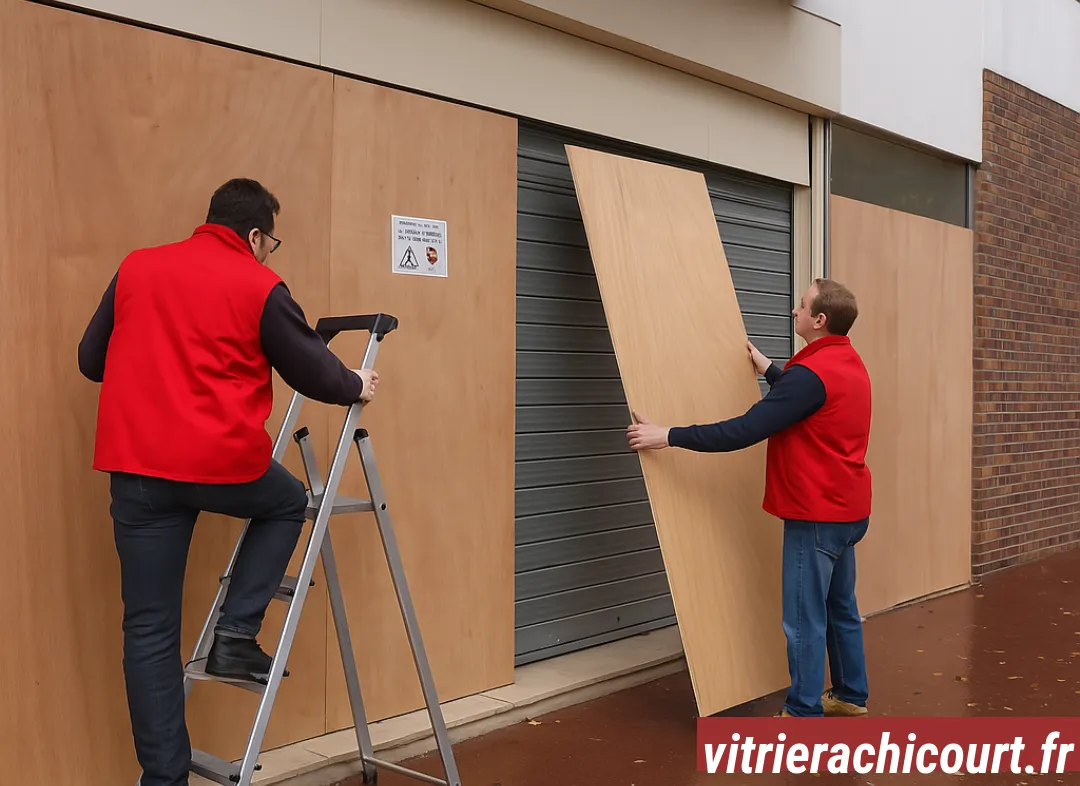 Mise en sécurité fermeture provisoire Achicourt